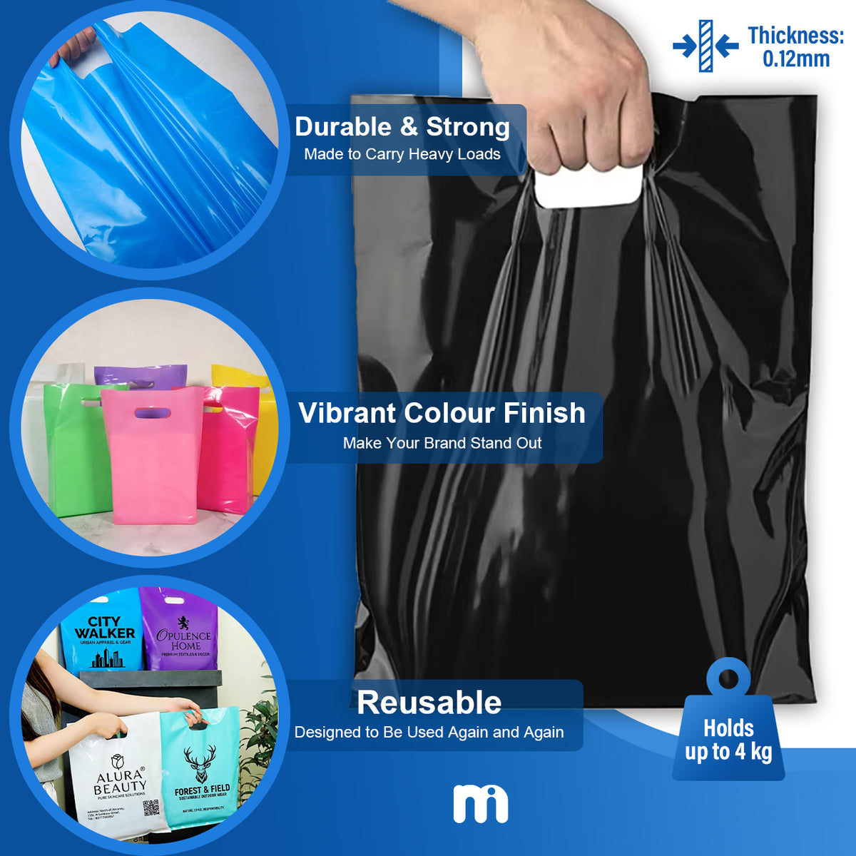 Personalised Plastic Carrier Bags