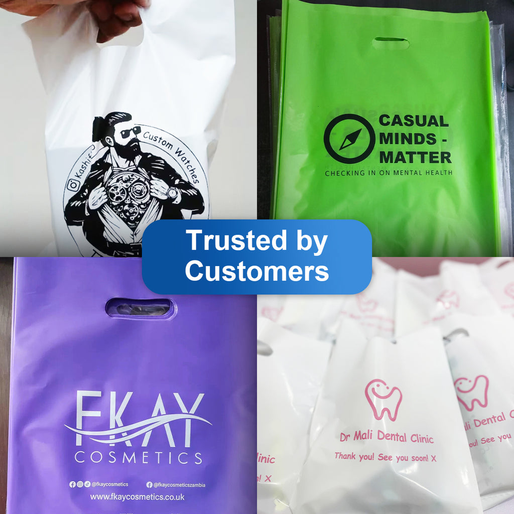 Personalised Plastic Carrier Bags