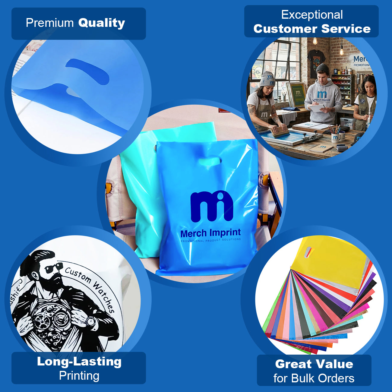 Personalised Plastic Carrier Bags